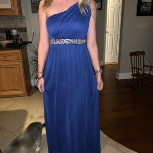 Royal blue gown - size 7